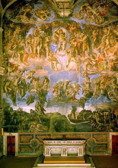 Michelangelo Buonarroti Last Judgment